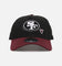 New Era San Francisco 49ers 'Burgundy Hearts' 9FORTY A-Frame Snapback Black/Maroon