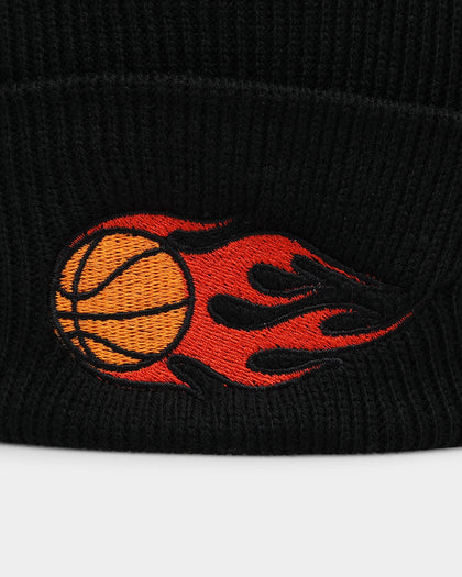 Goat Crew Basketball Beanie Black