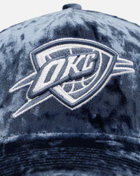 New Era Oklahoma City Thunder 'Crushed Blue Velvet' 9FORTY A-Frame Snapback Blue