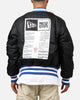 New Era X Alpha Series X NFL Los Angeles Rams MA-1 Bomber Jacket Royal/Black