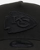 New Era Kansas City Chiefs 'Black on Black' 9FORTY A-Frame Snapback Black/Black