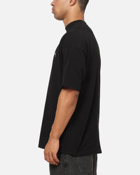 Saint Morta La Muerte Script T-Shirt Black/Red