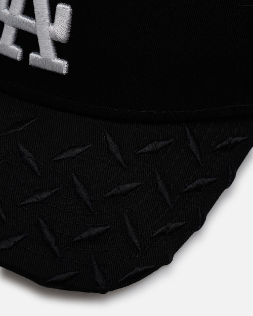 New Era Los Angeles Dodgers 'Dark Steel' 9FORTY A-Frame Snapback Black/Grey