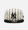 New Era New York Yankees 'Pinstripe' Painter Snapback Chrome/Black