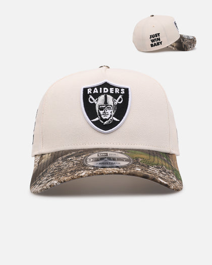 New Era Las Vegas Radiers 'Realtree Visor' 9FORTY A-Frame Snapback Cream/Camo