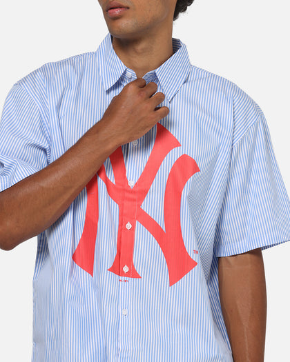 Majestic Athletic New York Yankees Graphic Boxy Shirt White/Blue