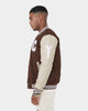 Carré MVP Varsity Jacket Brown/Cream