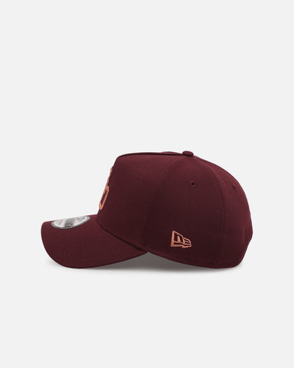 New Era San Diego Padres 'Penny' 9FORTY A-Frame Snapback Maroon