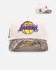 New Era Los Angeles Lakers 'Realtree Visor' 9FORTY A-Frame Snapback Cream/Camo
