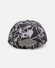 New Era New York Yankees 'Brushed Cotton' 19TWENTY Strapback Black/Light Blue