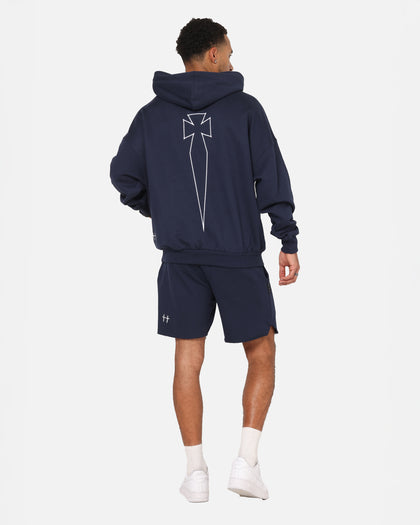 Saint Morta Athltc Hoodie Dark Royal