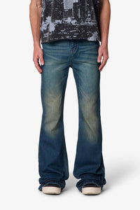 MNML Super Stacked Denim Vintage Blue