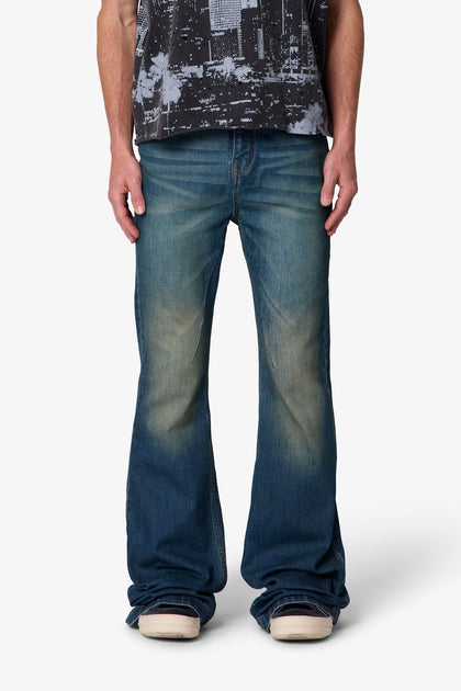 MNML Super Stacked Denim Vintage Blue