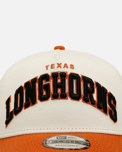 New Era Texas Longhorns 'Vintage Arch Logo' 9FORTY A-Frame Snapback Official Team Colors