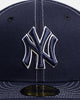 New Era New York Yankees 'Ivory Contrast' 59FIFTY Fitted Navy