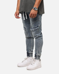 Saint Morta Aera Denim Joggers Dirty Denim