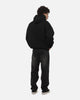 Carre Illusion Hoodie Solid Black