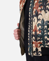 MNML Fleur De Lis Bomber Jacket Multi