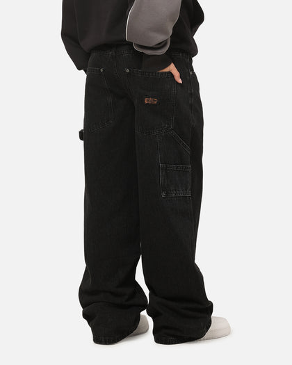 Carre Baggy Carpenter Jeans Black Denim