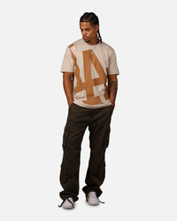 New Era Los Angeles Dodgers Colour Pack T-Shirt Light Beige