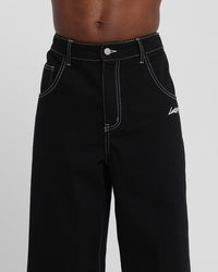 Loiter Shadow Jeans Black