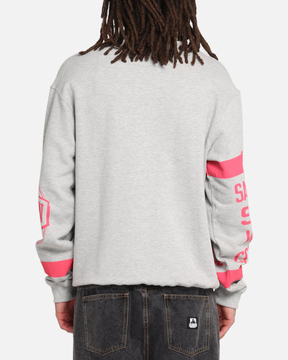Mitchell & Ness San Antonio Spurs Letterform Crewneck Grey Marle