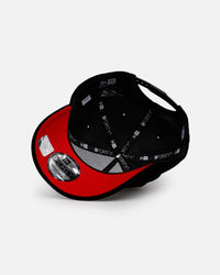 New Era Philadelphia Eagles 'Spider Web' 9FORTY A-Frame Snapback Black/Red