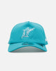 New Era Miami Marlins 'Batting Practice' 9FORTY A-Frame Trucker Snapback Official Team Color