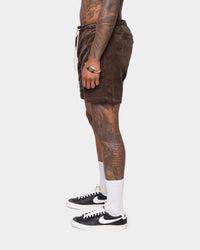 XXIII Riven Cord Shorts Tan
