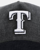 47 Brand Texas Rangers 'Apollo Corduroy' Offside DT Snapback Black