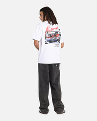Key Street Bathurst Pits T-Shirt White