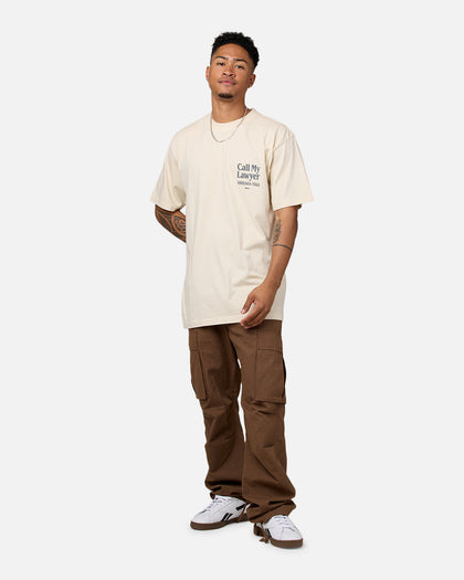 Market Call My Lawyer T-Shirt Ecru