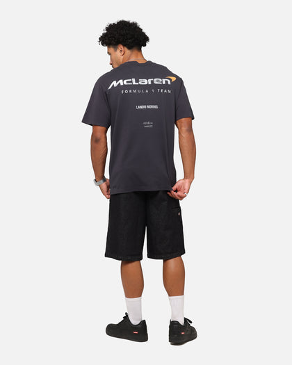 Mitchell & Ness X Mclaren Lando Norris Helmet T-Shirt Faded Black