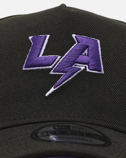 New Era Los Angeles Chargers 'Purple Haze' 9FORTY A-Frame Snapback Black/Purple