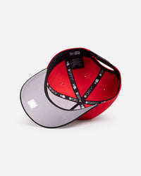 New Era Los Angeles Lakers 'Two-Tone' 9FORTY A-Frame Snapback Red/Black