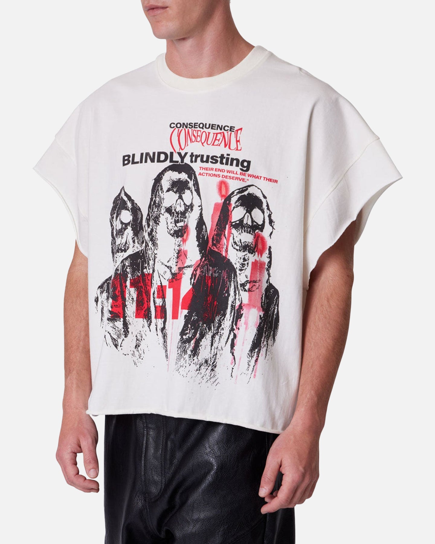 テークエム PNTHASLGDDPMN Graphic TシャツOffWhite テークエム