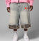 Loiter Oil Rig Denim Jorts Blue Wash