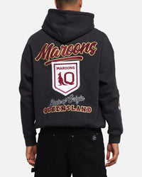 Queensland Rugby League Queensland Maroons State Of Origin Hoodie Faded Black