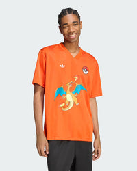 Adidas x Pokémon 'Charizard' Jersey Orange