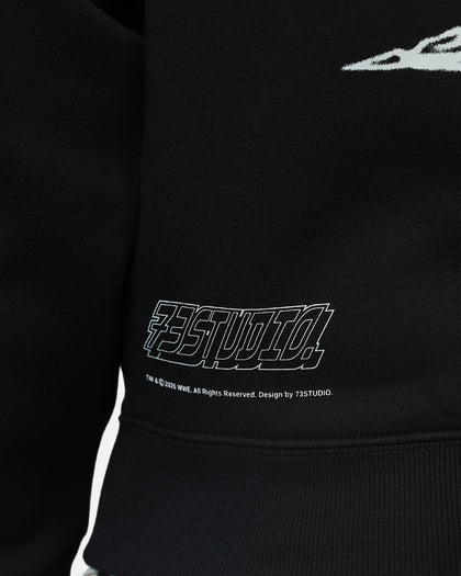 73 Studio Rey Mysterio Masked Hoodie Black Wash