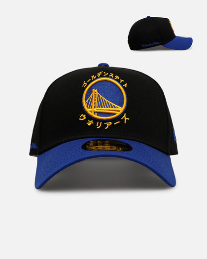 New Era Golden State Warriors 'Hyperfly Katakana 2.0' 9FORTY A-Frame Snapback Black/Official Team Color