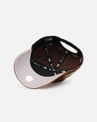 New Era Boston Red Sox 'Washed Walnut' 9FORTY A-Frame Snapback Walnut
