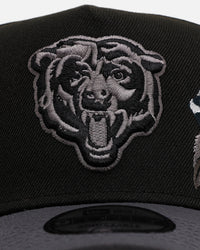 New Era Chicago Bears 'Stealth Roses' 9FORTY A-Frame Snapback Black