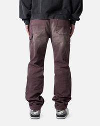 MNML V602 Thrashed Carpenter Pants Brown