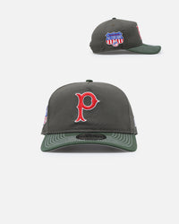 New Era Pittsburgh Pirates 'Contrast Visor' Pre-Curved Golfer Snapback Moss/Green