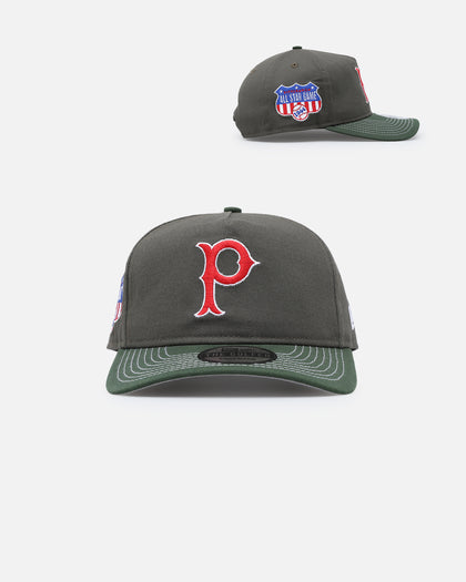 New Era Pittsburgh Pirates 'Contrast Visor' Pre-Curved Golfer Snapback Moss/Green
