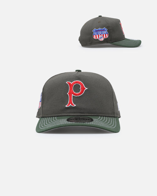 New Era Pittsburgh Pirates 'Contrast Visor' Pre-Curved Golfer Snapback Moss/Green