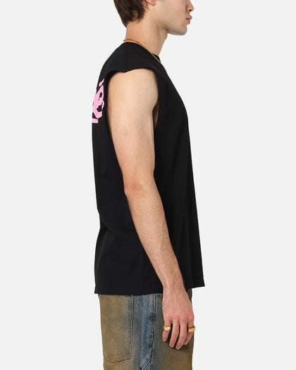 Carre Graffiti Muscle T-Shirt Black/Pink