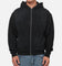 73Studio Marvel Spider-Man Battle Torn Zip Hoodie Washed Black