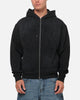 73Studio Marvel Spider-Man Battle Torn Zip Hoodie Washed Black